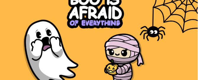 Boo Is Afraid of Everything – not too scary ghost story for kids